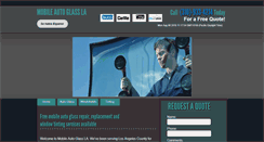 Desktop Screenshot of mobileautoglassla.com